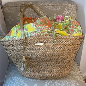 Lily Pulitzer for Target Straw Tote